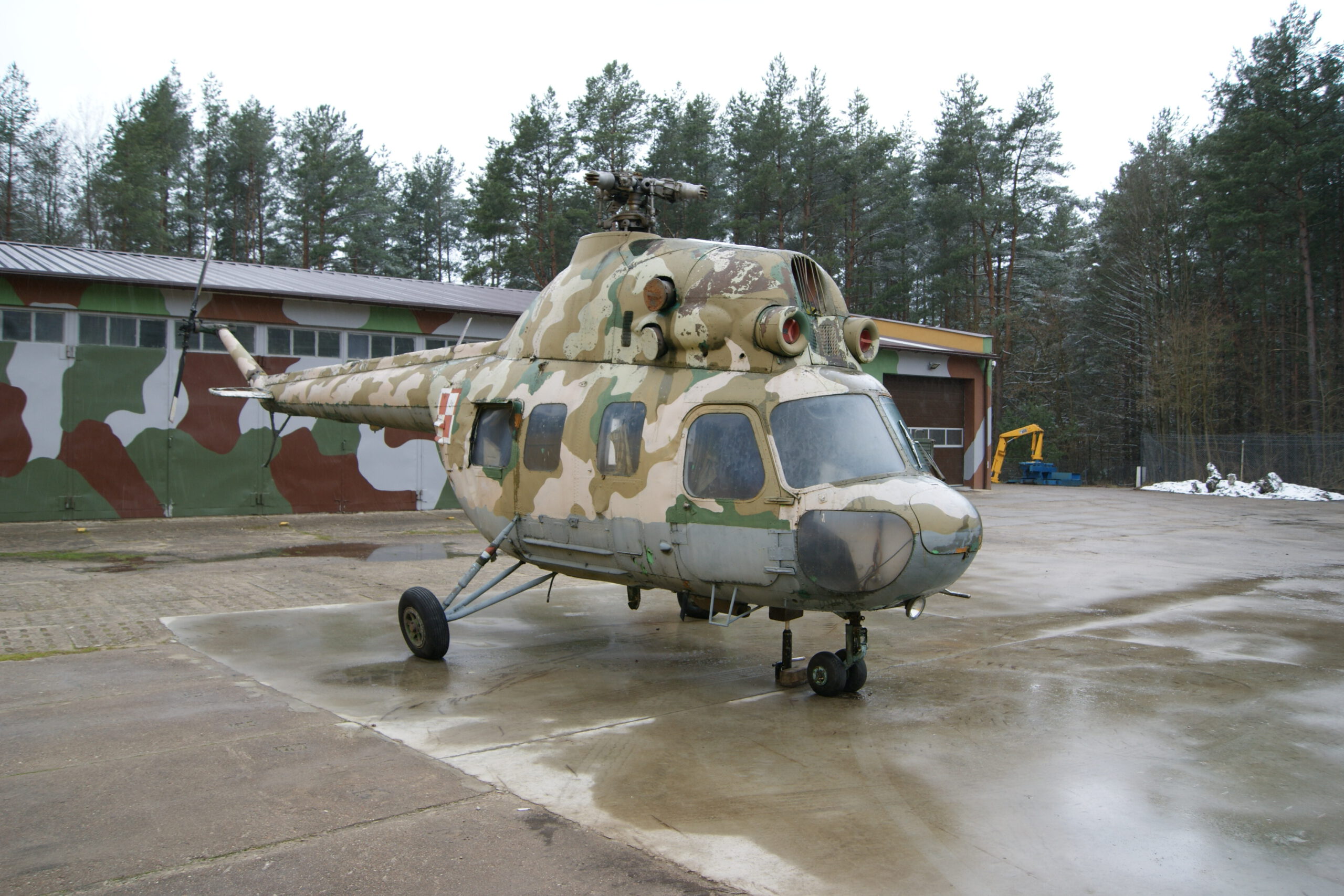 Pzl Mi D Helicopter Museum Of Military Technology Gryf